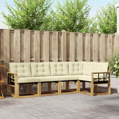 Udendørs Sofagruppe Med Pude 5 Dele - Variant 3389480