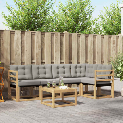 Udendørs Sofagruppe Med Pude 6 Dele - Variant 3389489