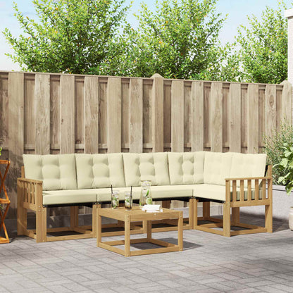Udendørs Sofagruppe Med Pude 6 Dele - Variant 3389496