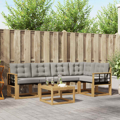 Udendørs Sofagruppe Med Pude 6 Dele - Variant 3389505