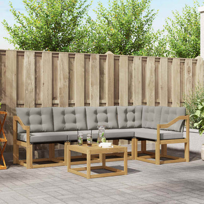 Udendørs Sofagruppe Med Pude 6 Dele - Variant 3389509