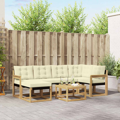 Udendørs Sofagruppe Med Pude 7 Dele - Variant 3389660