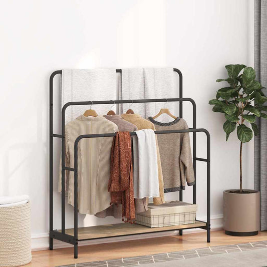 Tøjstativ Sonoma-eg 90 X 30 X 100.5 Cm Konstrueret Træ - Hovedbillede