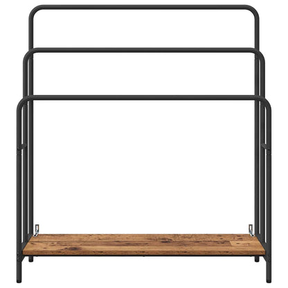 Tøjstativ Gammelt Træ 90 X 30 X 100.5 Cm Konstrueret Træ - Billede 5