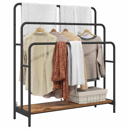 Tøjstativ Gammelt Træ 90 X 30 X 100.5 Cm Konstrueret Træ - Billede 3