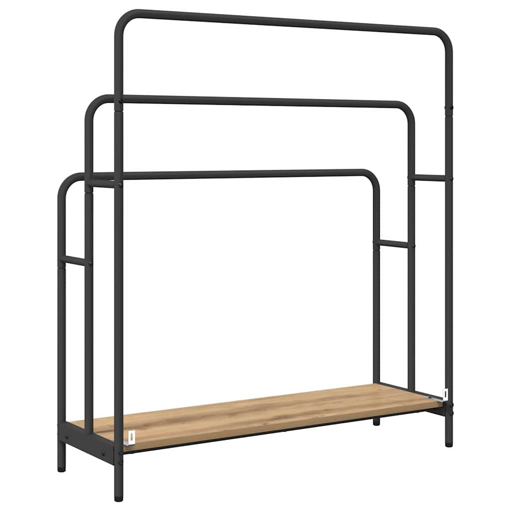 Tøjstativ Artisan Eg 90 X 30 X 100.5 Cm Konstrueret Træ - Billede 7
