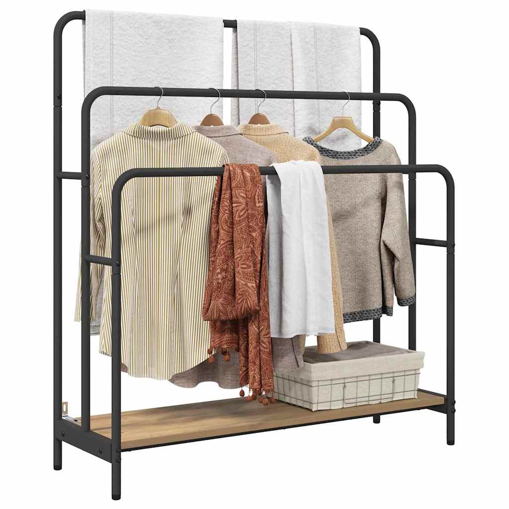 Tøjstativ Artisan Eg 90 X 30 X 100.5 Cm Konstrueret Træ - Billede 3