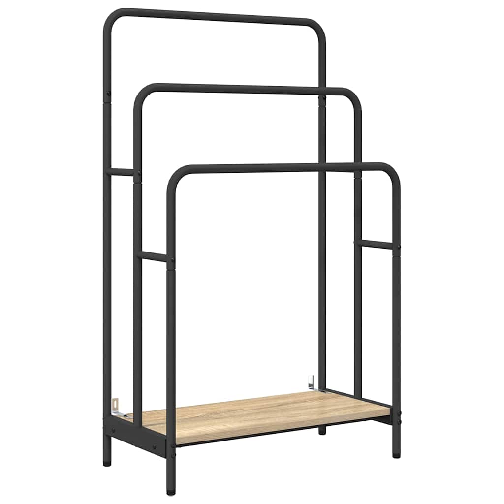 Tøjstativ Sonoma-eg 60 X 30 X 100.5 Cm Konstrueret Træ - Billede 2