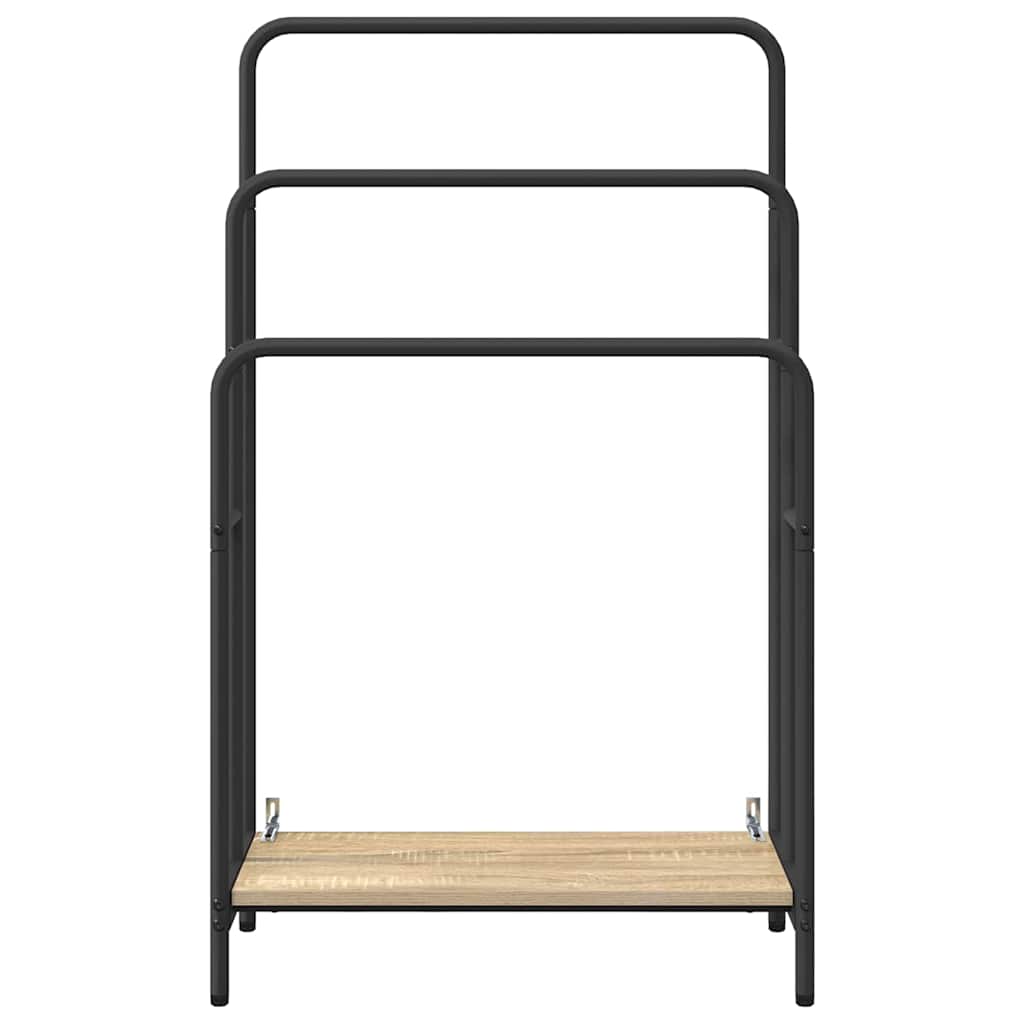 Tøjstativ Sonoma-eg 60 X 30 X 100.5 Cm Konstrueret Træ - Billede 5