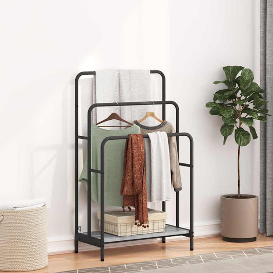 Tøjstativ Grå Sonoma-eg 60 X 30 X 100.5 Cm Konstrueret Træ - Hovedbillede