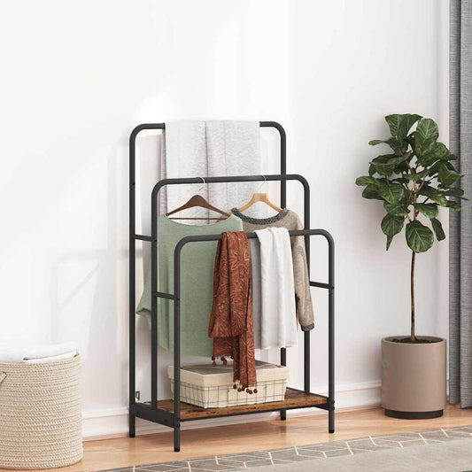 Tøjstativ Gammelt Træ 60 X 30 X 100.5 Cm Konstrueret Træ - Hovedbillede
