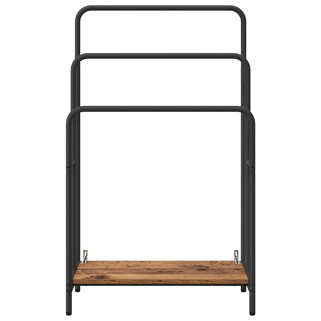 Tøjstativ Gammelt Træ 60 X 30 X 100.5 Cm Konstrueret Træ - Billede 5