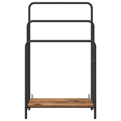 Tøjstativ Gammelt Træ 60 X 30 X 100.5 Cm Konstrueret Træ - Billede 5