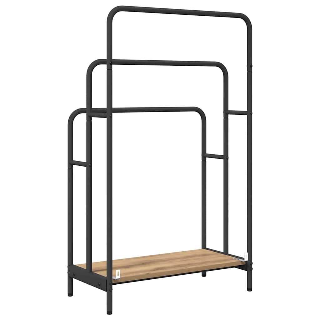 Tøjstativ Artisan Eg 60 X 30 X 100.5 Cm Konstrueret Træ - Billede 7