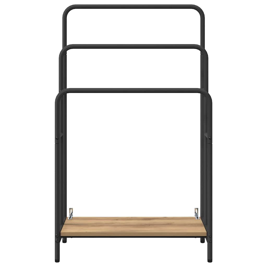 Tøjstativ Artisan Eg 60 X 30 X 100.5 Cm Konstrueret Træ - Billede 5