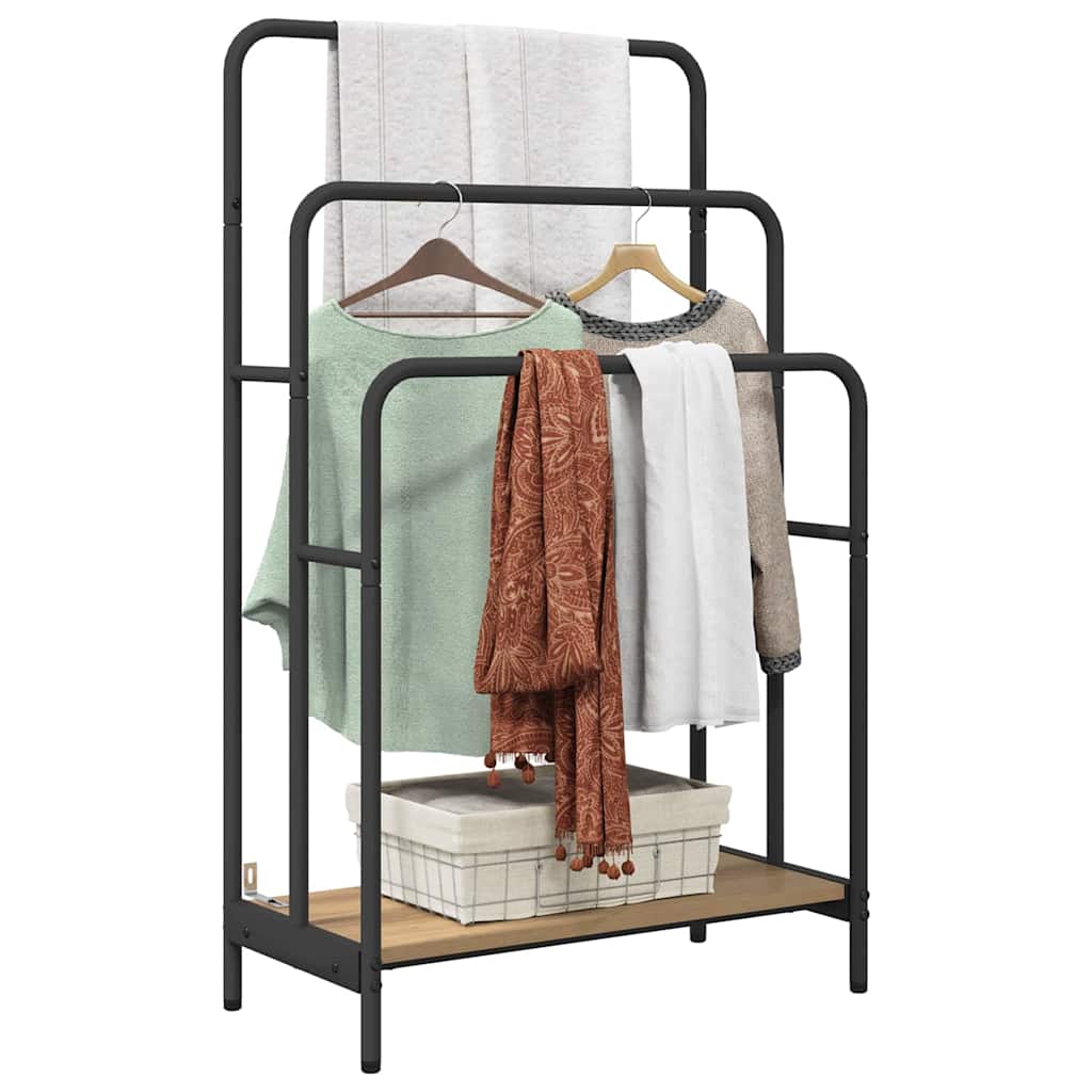 Tøjstativ Artisan Eg 60 X 30 X 100.5 Cm Konstrueret Træ - Billede 3