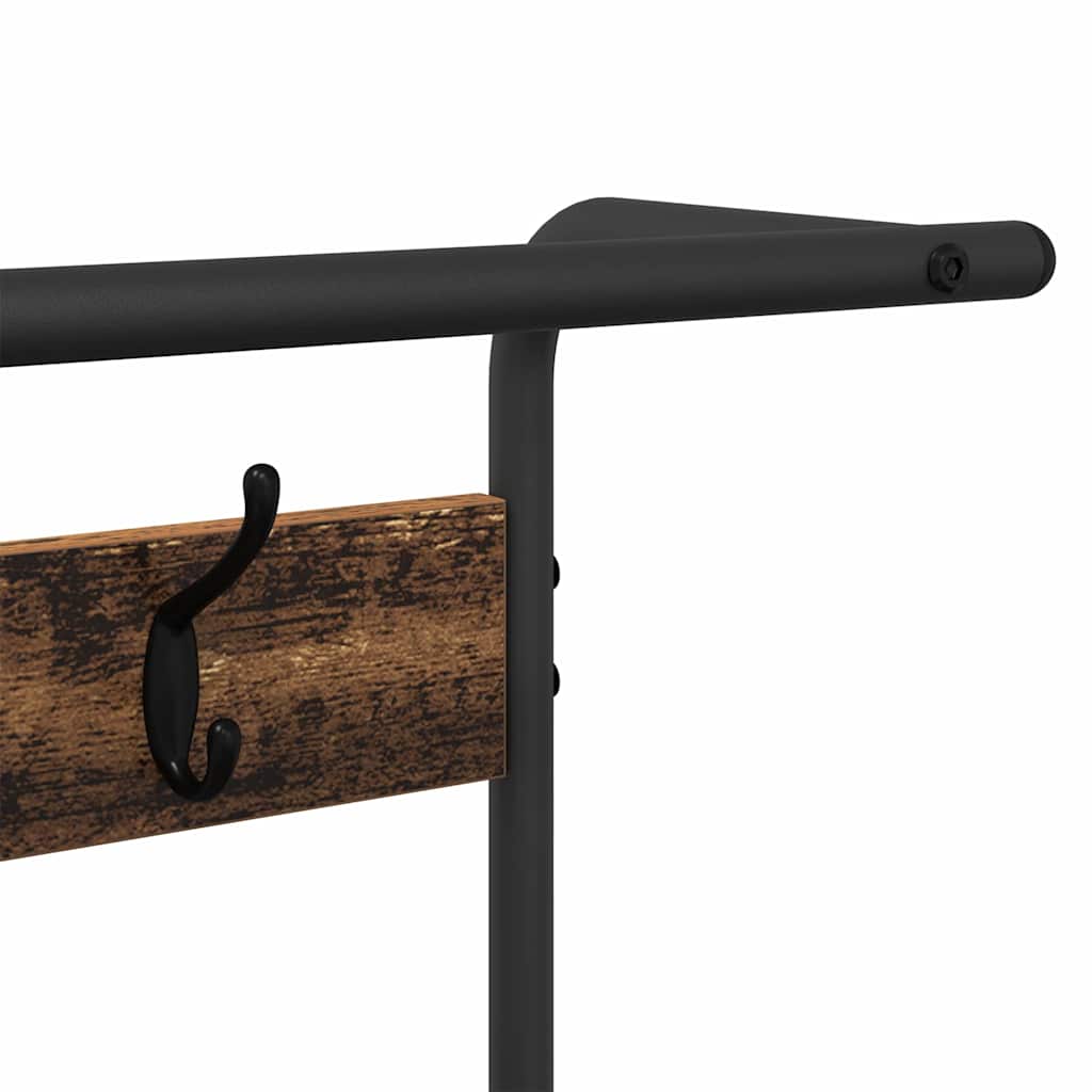 Jakkeholder Andet Gammelt Træ 75 X 34 X 184 Cm Konstrueret Træ - Billede 9