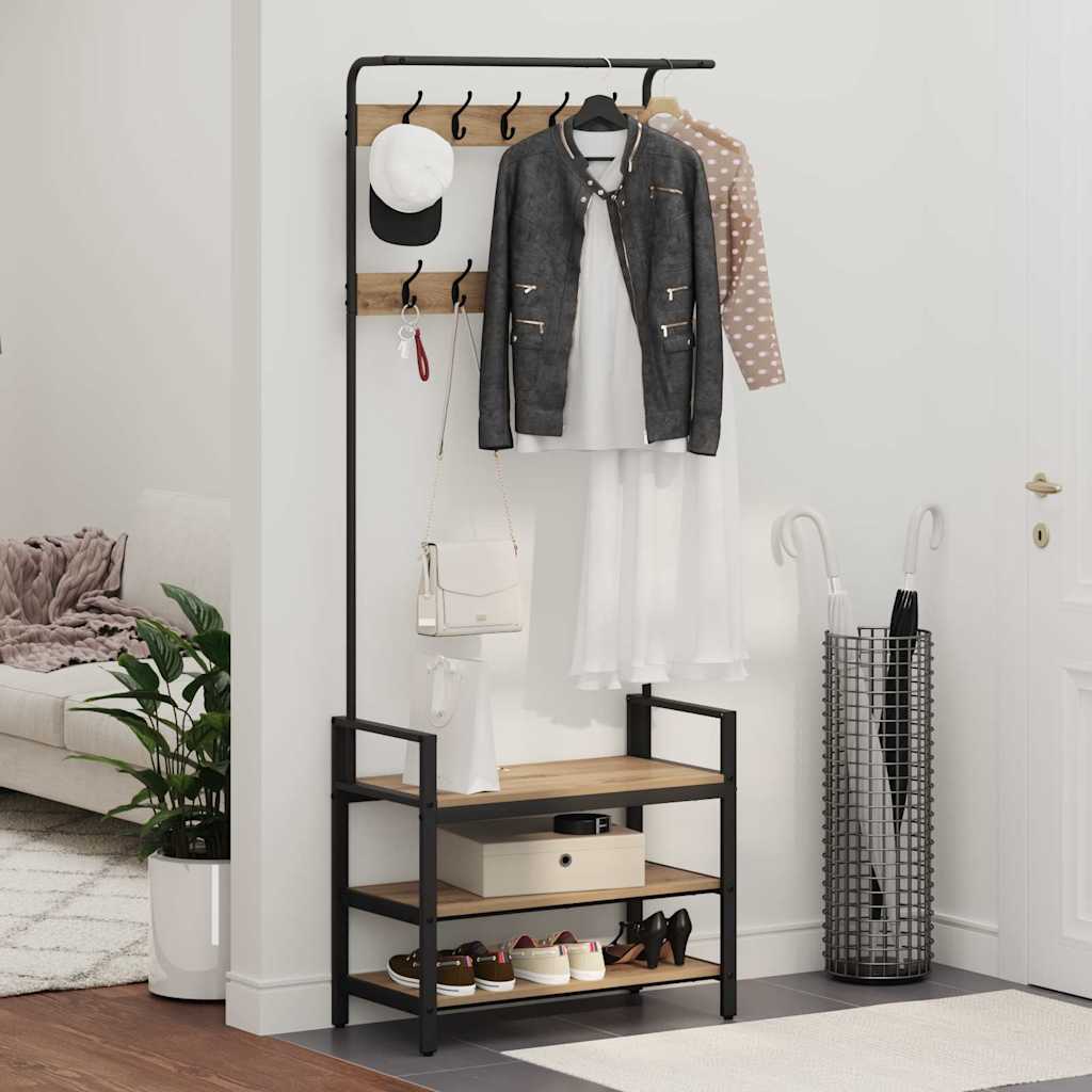 Jakkeholder Andet Artisan Eg 75 X 34 X 184 Cm Konstrueret Træ - Billede 4