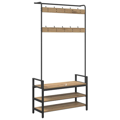 Jakkeholder Andet Artisan Eg 95 X 34 X 184 Cm Konstrueret Træ - Billede 7