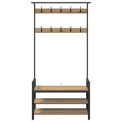 Jakkeholder Andet Artisan Eg 95 X 34 X 184 Cm Konstrueret Træ - Billede 5