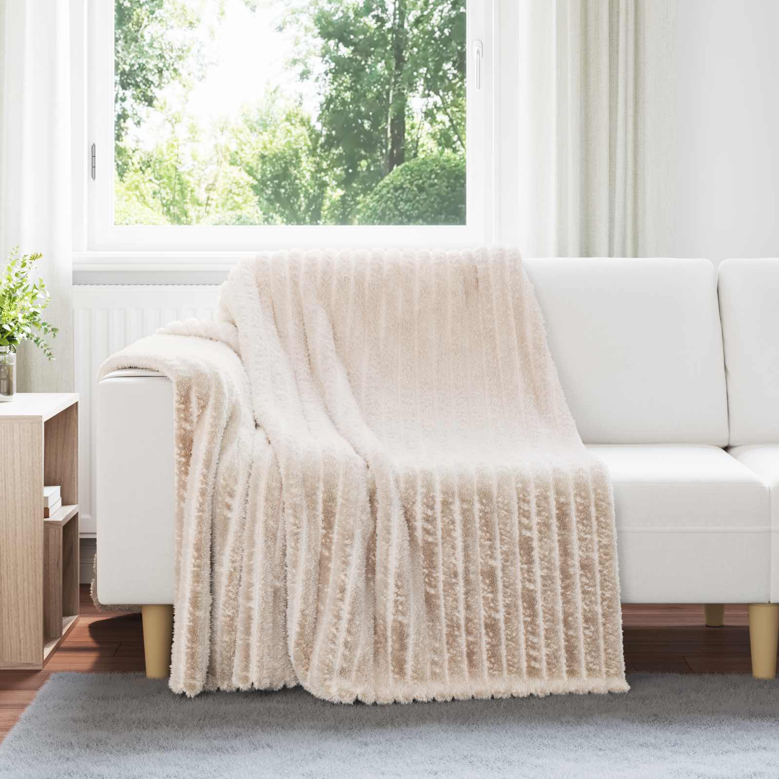 Kastetæpper 200 X 150 Cm Fleece - Hovedbillede