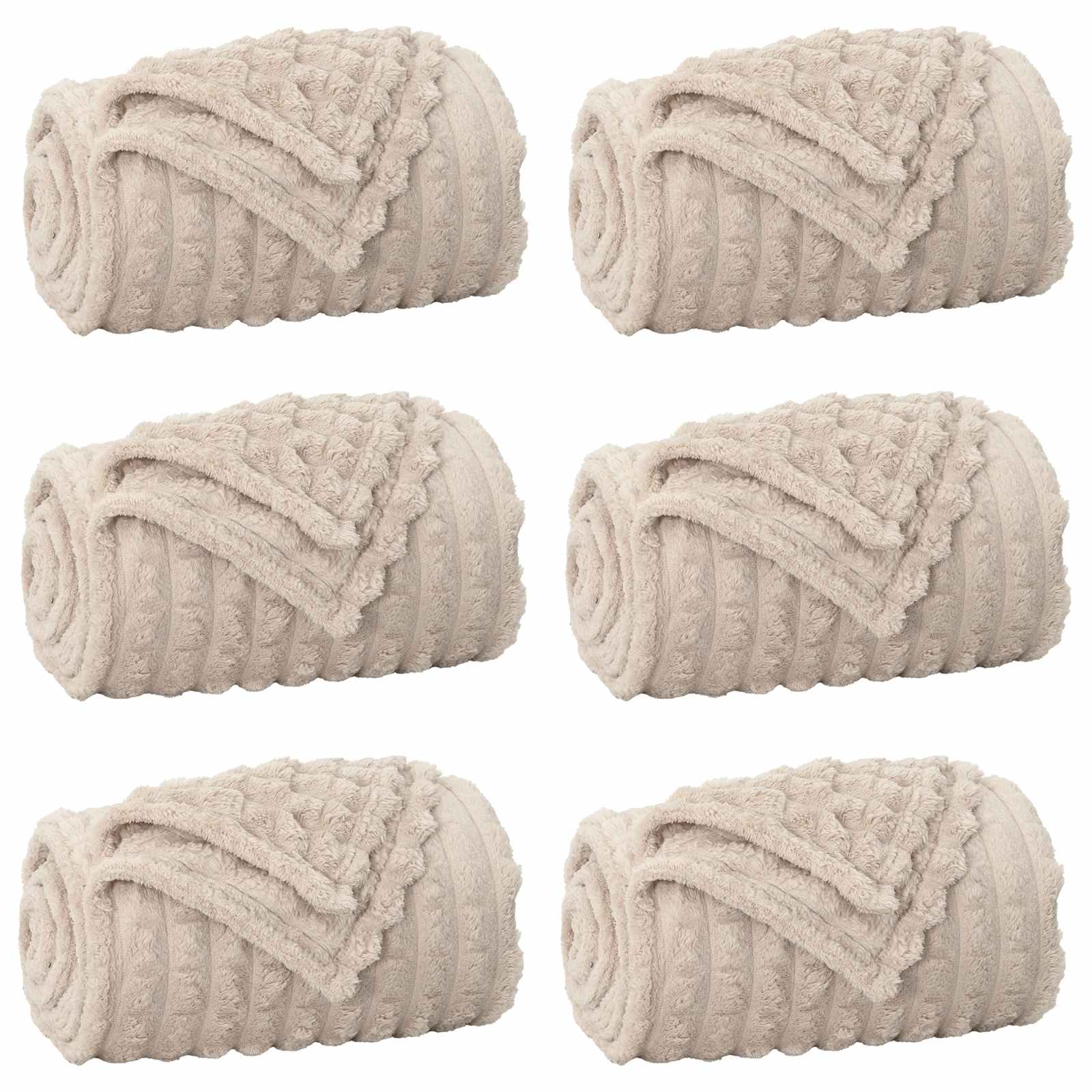 Kastetæpper 200 X 150 Cm Fleece - Billede 2