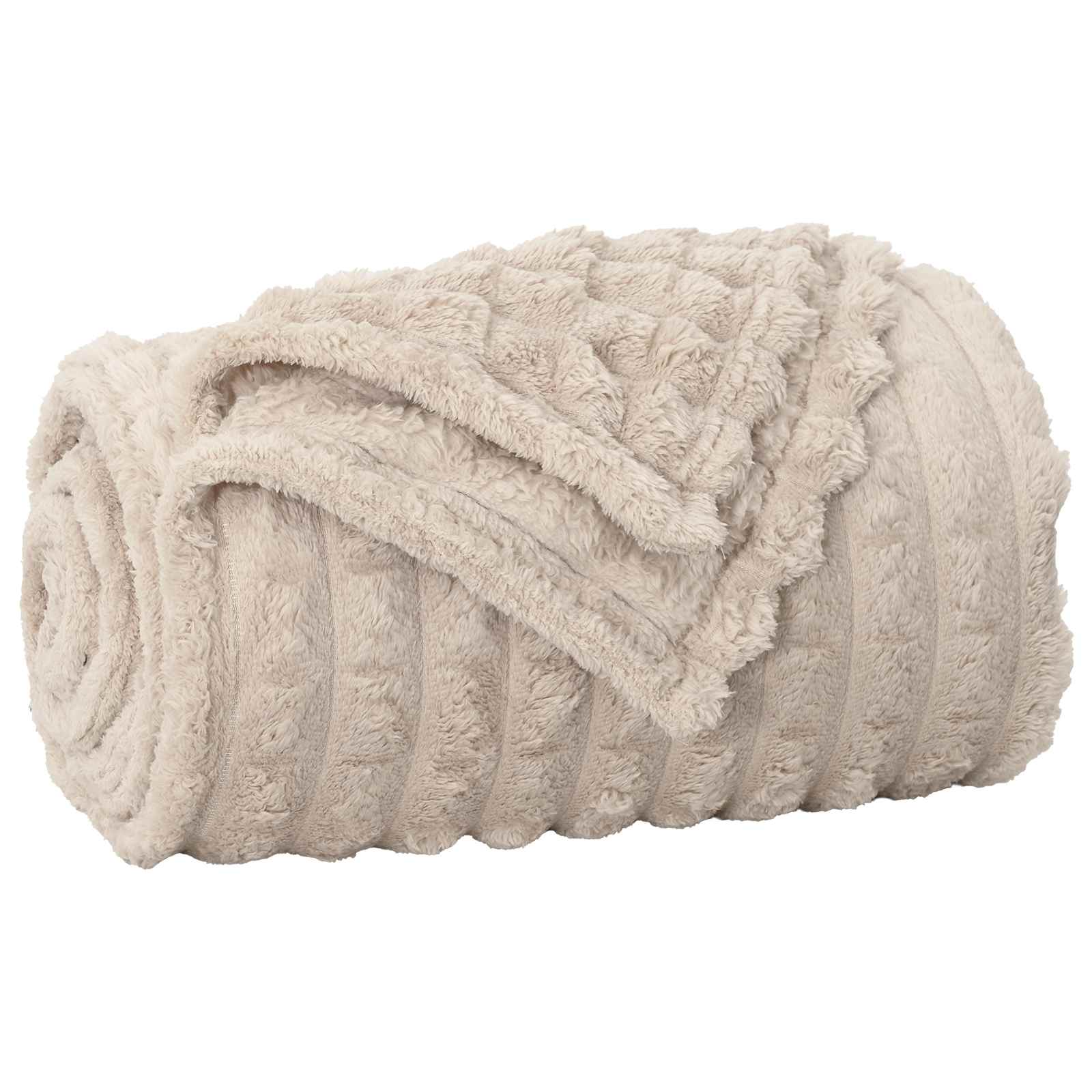 Kastetæpper 200 X 150 Cm Fleece - Billede 4