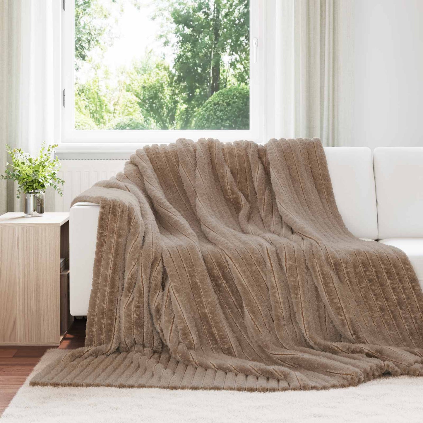 Kastetæpper 200 X 150 Cm Fleece
