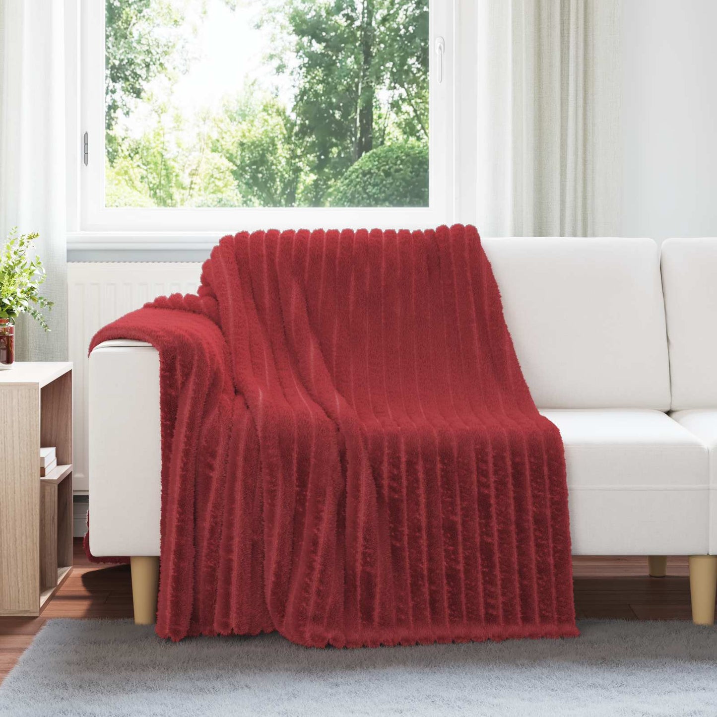 Kastetæpper 200 X 150 Cm Fleece
