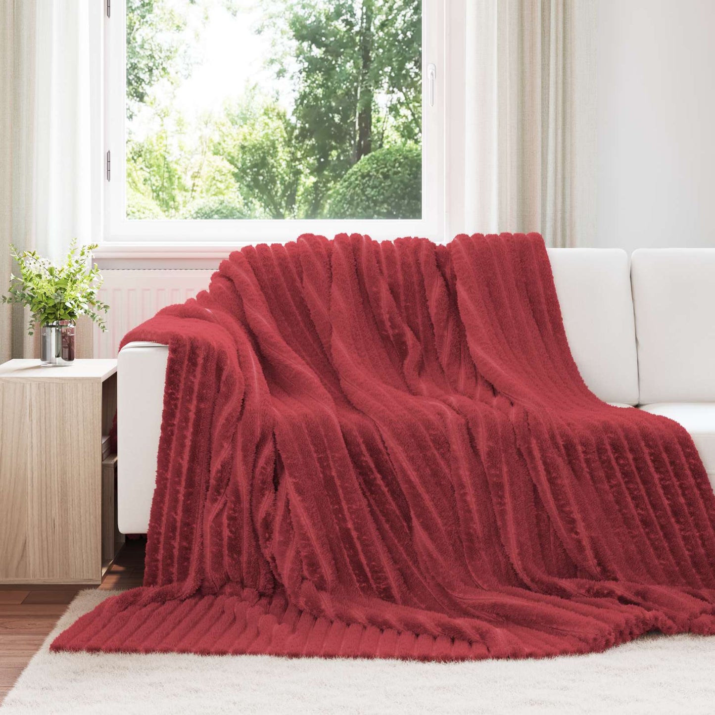 Kastetæpper 200 X 150 Cm Fleece