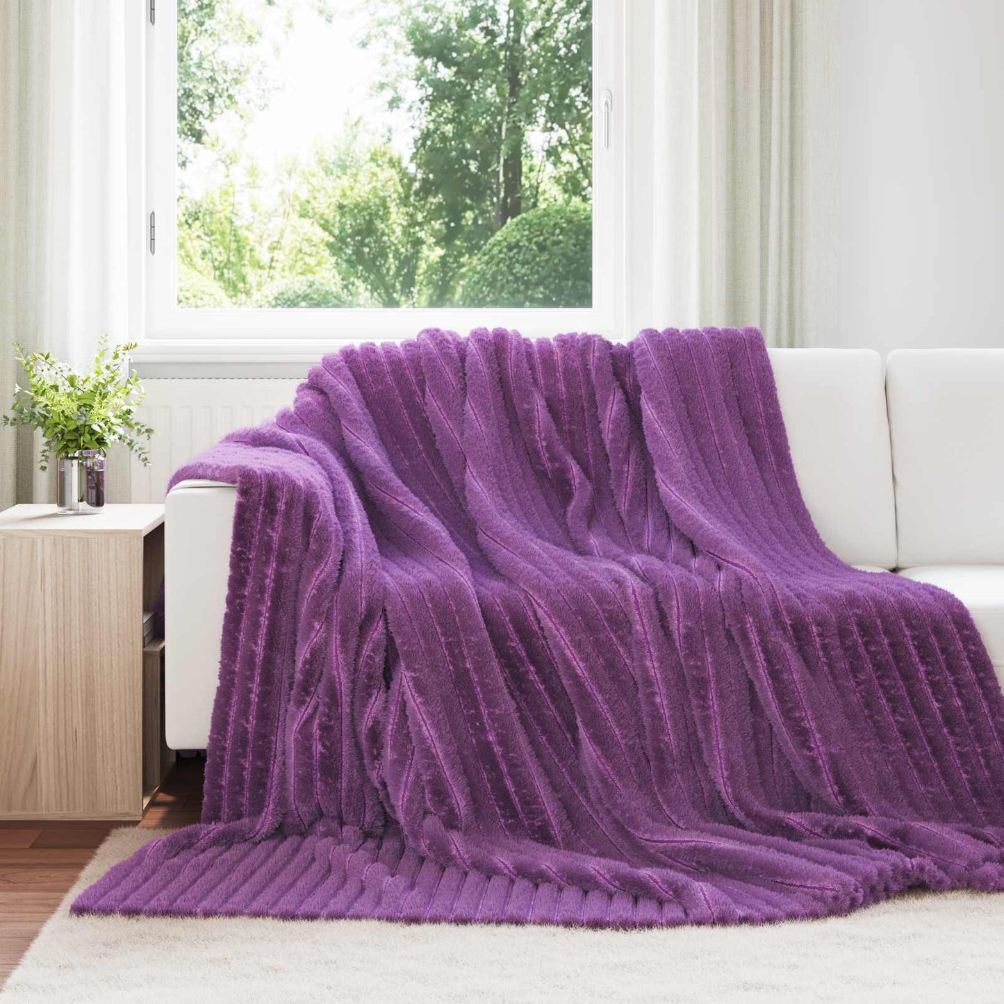 Kastetæpper 200 X 150 Cm Fleece