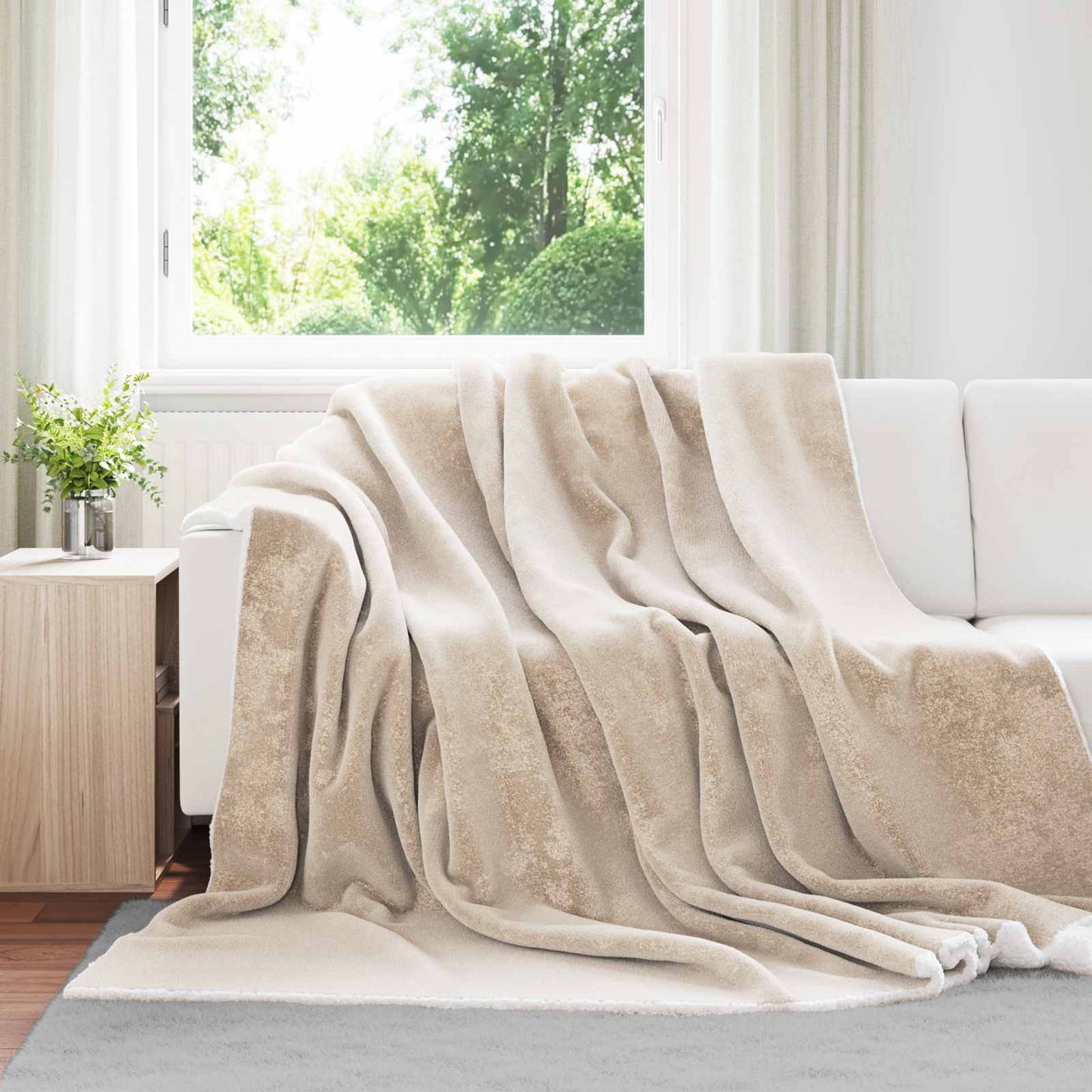 Throw Tæppe Fleece