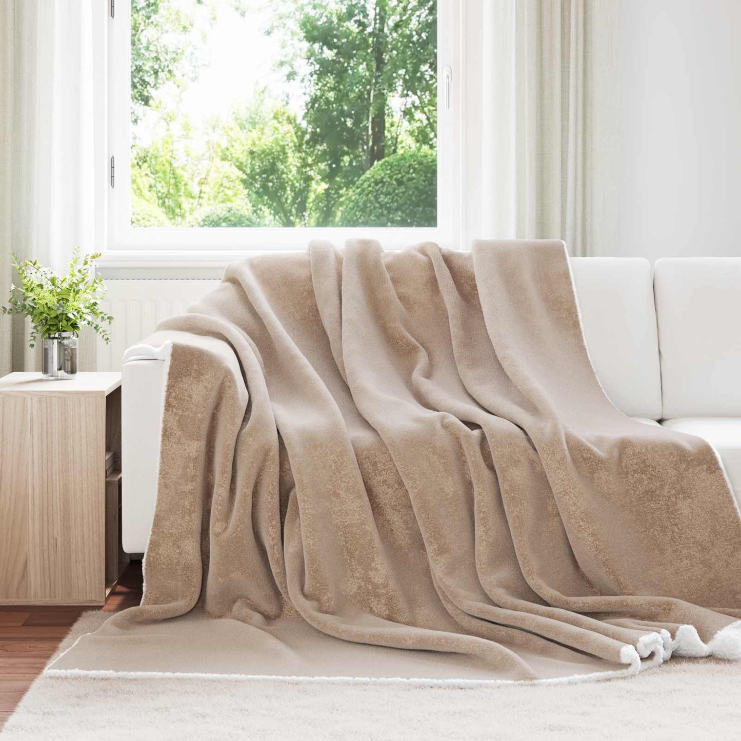 Throw Tæppe Fleece