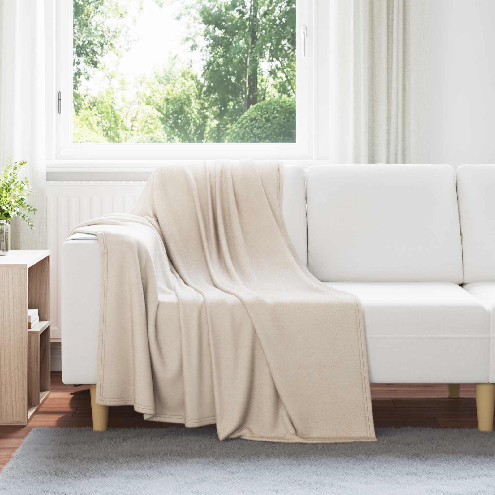 Kastetæpper 170 X 130 Cm Fleece - Hovedbillede