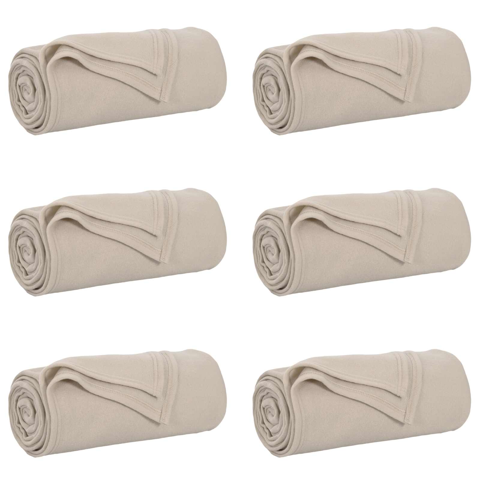 Kastetæpper 170 X 130 Cm Fleece - Billede 2