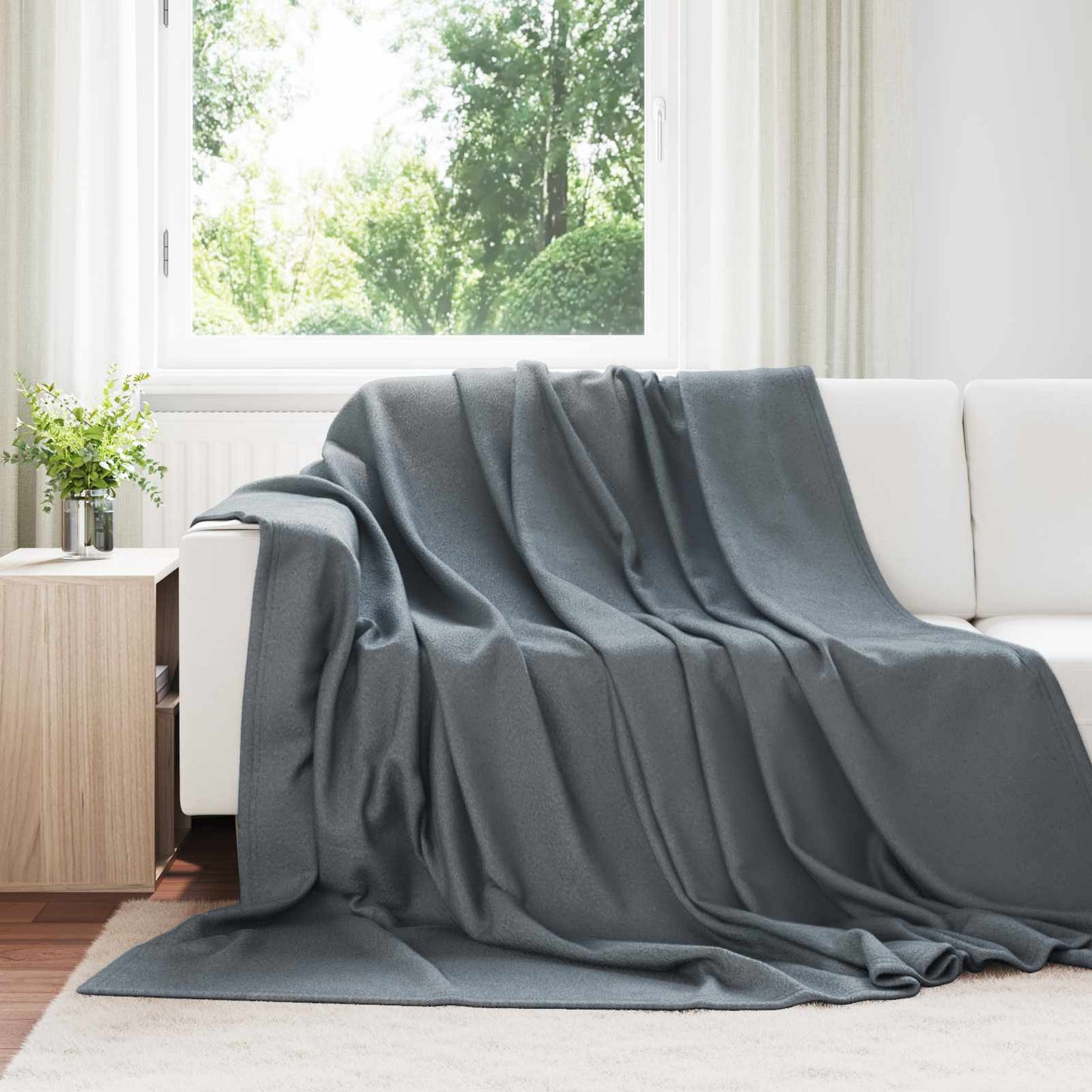 Kastetæpper 170 X 130 Cm Fleece