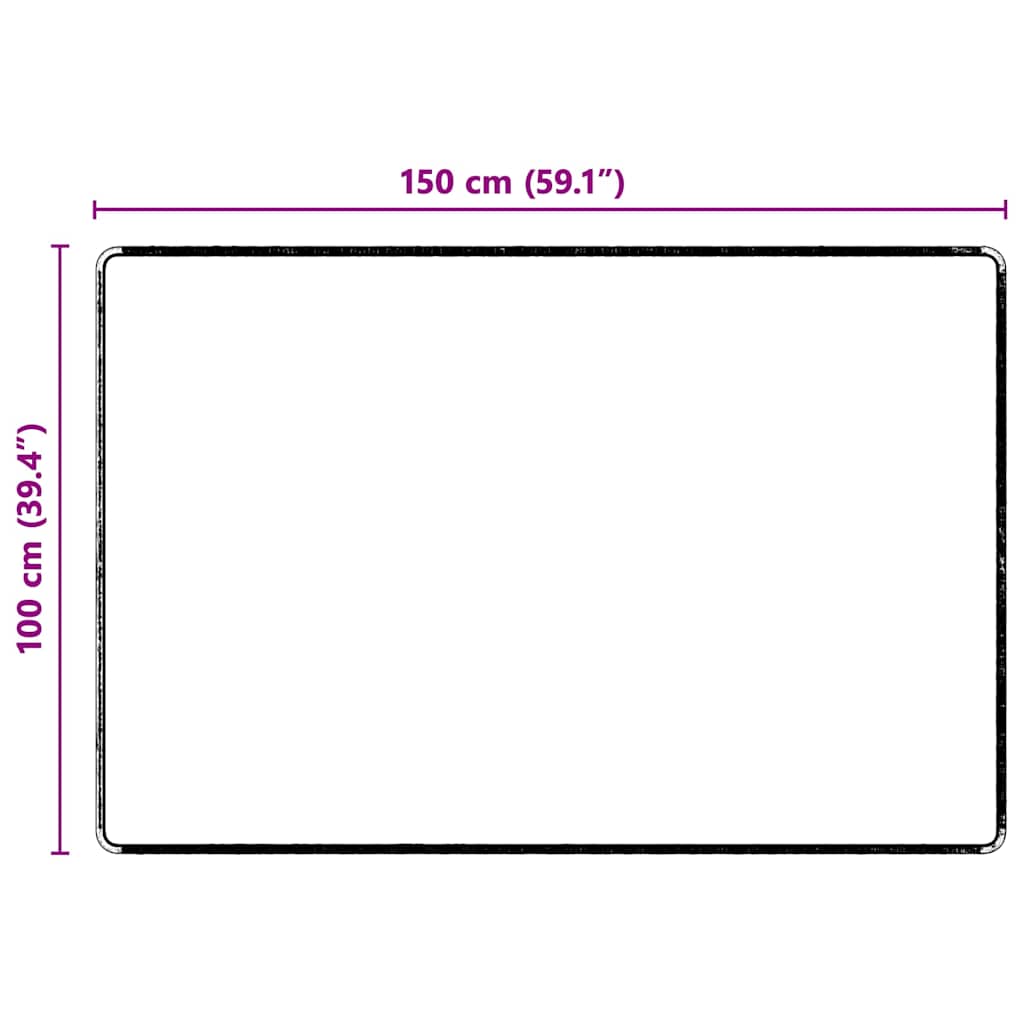 Tæppe Runner 100 X 150 Cm 100% Polypropylen Tuft - Billede 8