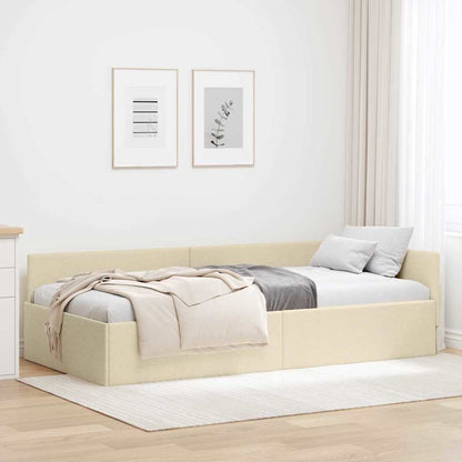 Hjørnesengramme Med Hovedgærde 80 Cm X 200 Cm Stof - Variant 42016033