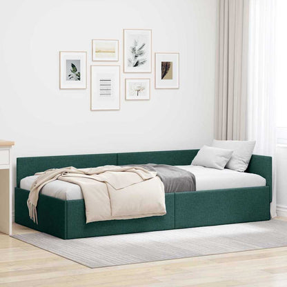 Hjørnesengramme Med Hovedgærde 80 Cm X 200 Cm Stof - Variant 42016055