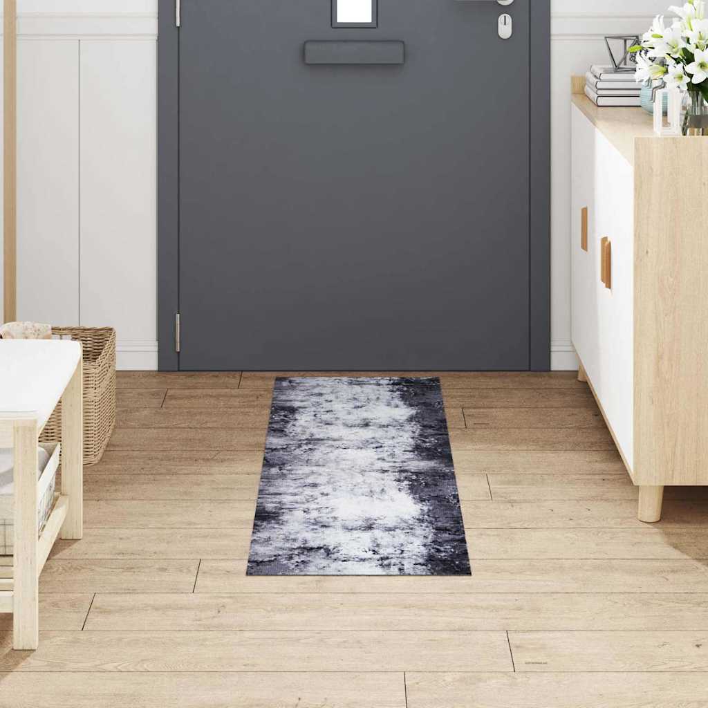 Køkken Måtte Grå 150 X 45 Cm Fløjl - Billede 3