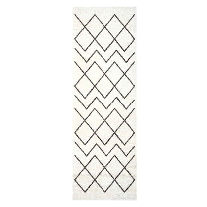 Køkken Måtte Hvid 180 X 60 Cm Fløjl - Billede 2