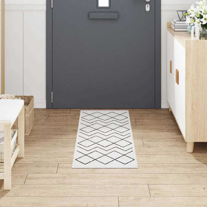 Køkken Måtte Hvid 150 X 45 Cm Fløjl - Billede 3