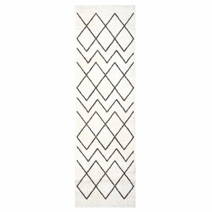 Køkken Måtte Hvid 150 X 45 Cm Fløjl - Billede 2