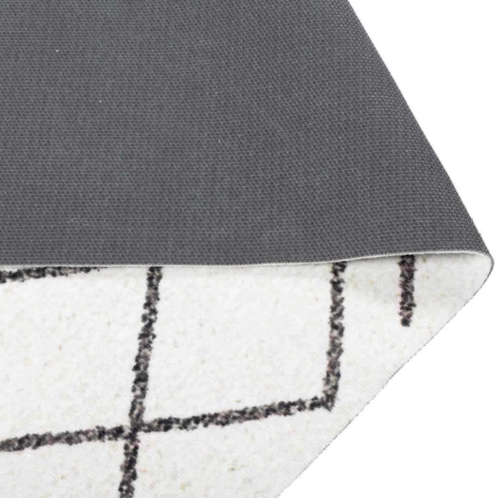 Køkken Måtte Hvid 300 X 60 Cm Fløjl - Billede 4