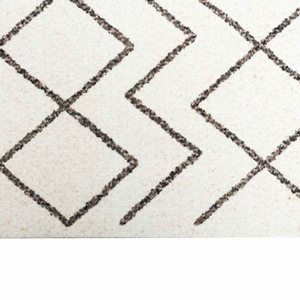 Køkken Måtte Hvid 300 X 60 Cm Fløjl - Billede 5