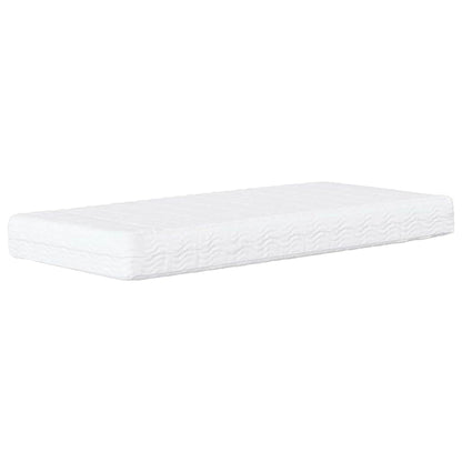 Hjørnesengramme Med Madras Sort 80 X 200 Cm Fløjl - Billede 7
