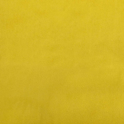 Hjørnesengramme Med Madras Med Hovedgærde Gul 80 X 200 Cm Fløjl - Billede 13