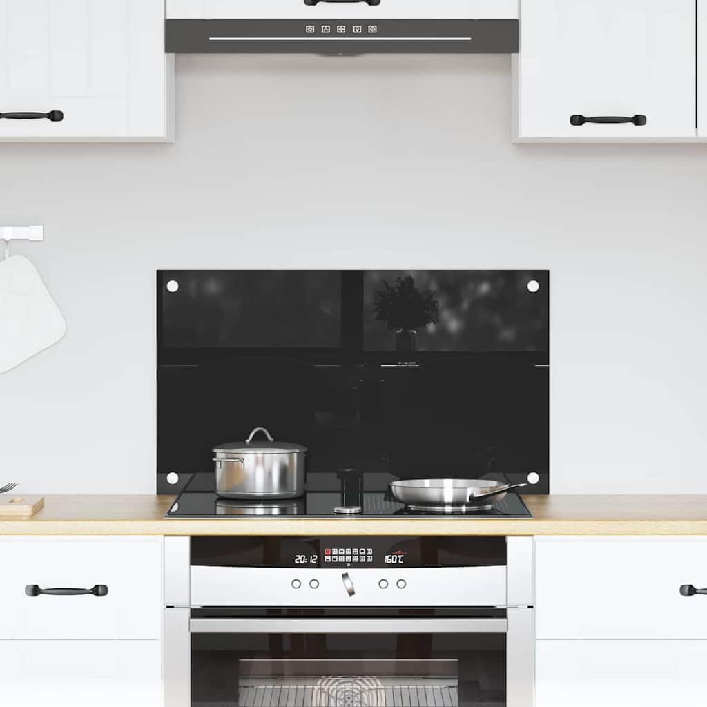 Køkkenbacksplash 70 X 40 Cm Hærdet Glas