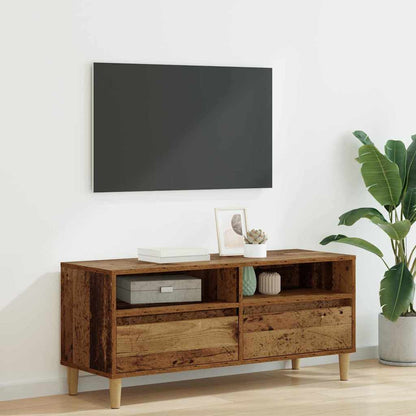 Tv-skab 100 X 34,5 X 44,5 Cm Konstrueret Træ - Hovedbillede