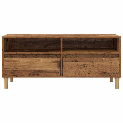 Tv-skab 100 X 34,5 X 44,5 Cm Konstrueret Træ - Billede 6